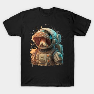 Astronaut with mushroom head T-Shirt